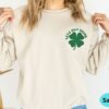 Lets Day Drink Sweatshirt St Patrick Day Drinking Back And Front Hoodie Funny St Patrick Day Aesthetic Shirt Lets Day Drink Shirt