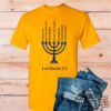 Leviticus 23 Bible Verse Shirt Hoodie Sweatshirt Womens Mens Menorah T Shirts