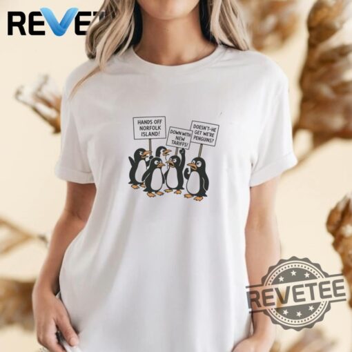 Liberation Day Protest T Shirt Funny Penguin Trump Protest T Shirt Hoodie Sweatshirt
