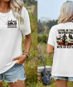 Living In The New World With An Old Soul Shirt Richman North Of Richmond Lyrics Rich Man North Of Richmond Lyrics And Chords Oliver Anthony Official Merchandise New