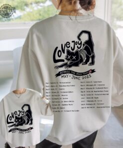 Lovejoy Tour Shirt Sweatshirt The Lazy Cat Tee Hoodie Lovejoy Band Concert 2023 Shirt The Lazy Cat Tee Lovejoy Tour Fan Gift Unique