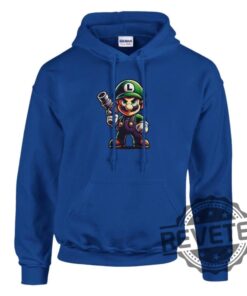 Luigi Mario Nintendo Hoodie T Shirt Sweatshirt Gifts For Fan Men Women Christmas Xmas Birthday Gift Unique