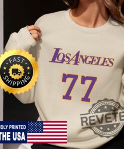 Luka Doncic Los Angeles Lakers Sweatshirt T Shirt Hoodie La Sweater Los Angeles Basketball Fun Sports Shirt Vintage Sports Apparel