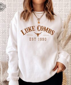 Luke Combs Est 1990 Unisex Sweatshirt T Shirt Hoodie Luke Combs Tour 2023 Merch Retro Luke Combs Bootleggers Fan Luke Combs Fans Gift Unique
