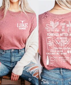 Luke Combs Shirt Luke Combs Fan Gift Shirt Country Music Tee Cowgirl Shirt Combs World Tour Bullhead Shirt Unique