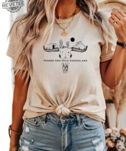 Luke Combs Where The Wild Things Are Shirt Country Concert Shirt Western Rodeo Tee Luke Combs Tour 2024 Merch Unique