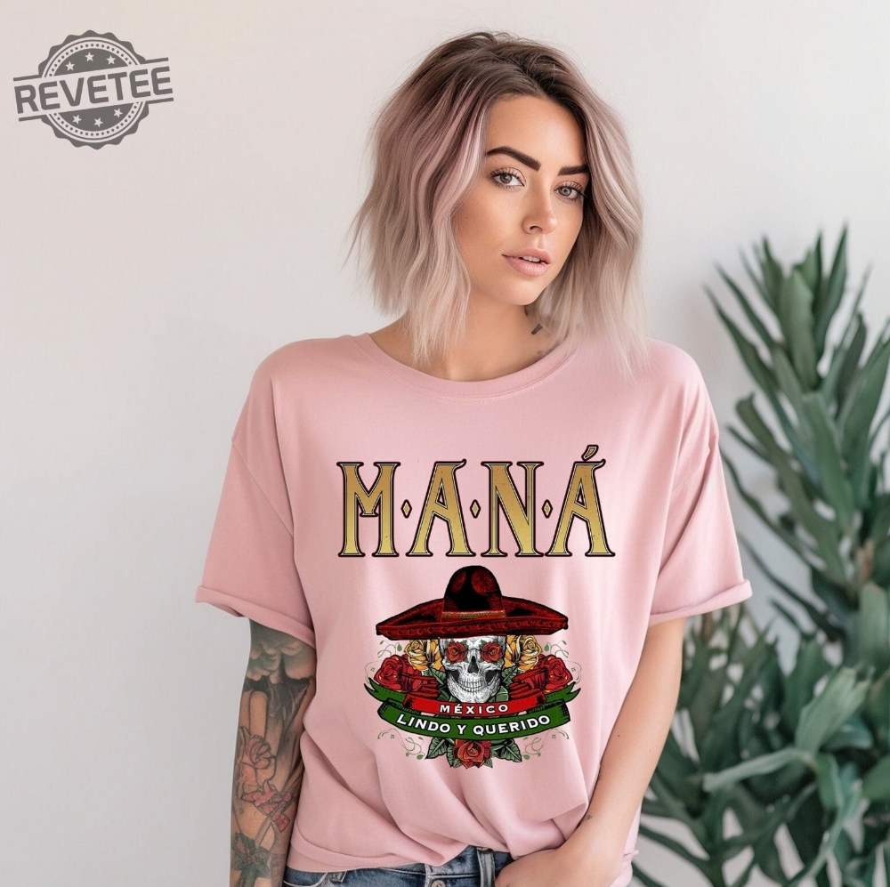 Mana Tour 2023 Shirt Mana Concert Tee Mexico Lindo Y Querido Mana Band Shirt Music Fan Gift Music Event Clothing Fan Anniversary Top Mana Tour 2023 Shirt Mana Concert Tee Mexico Lindo Y Querido Mana Band Shirt Music Fan Gift Music Event Clothing Fan Anniversary Top