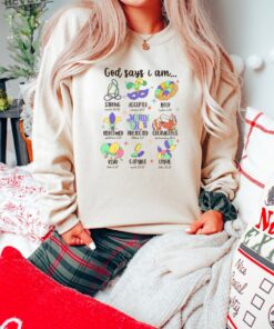 Mardi Gras God Says Im Sweatshirt Gift Fat Tuesday Sweatshirt Mardi Gras Party Shirt Mardi Gras Vibes Tees Christian Mardi Gras Shirt Unique