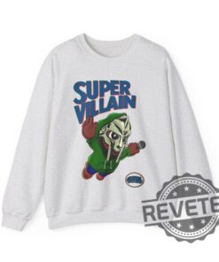 Mf Doom Super Villian Sweatshirt T Shirt Hoodie Merch Tee Rap Gifts For Fan Men Women Vintage Mf Doom Concert Hooded Shirts Birthday Gift