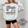 Miami Dolphins Vintage Sweatshirt Hoodie Tshirt Tee Shirts Gifts For Fan Mens Womens Croquette Bow Miami Football Crewneck Pullover Hoodies