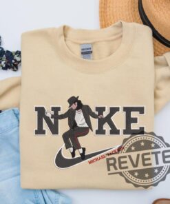 Michael Jackson Nike Embroidered Unisex Shirt Nike Michael Jackson Embroidered Shirt Hoodie Sweatshirt Unique