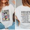 Mickey And Friends Eras Tour Shirt Mickey Minnie Disneyland Disney Concert Music Shirt Mickey Eras Tour Tee Magic Kingdom Shirt Unique