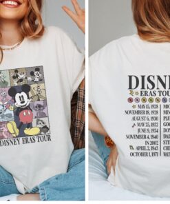 Mickey And Friends Eras Tour Shirt Mickey Minnie Disneyland Disney Concert Music Shirt Mickey Eras Tour Tee Magic Kingdom Shirt Unique