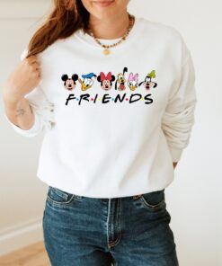 Mickey And Friends Sweatshirt Disneyland Friends Sweatshirt Mouse Friends Sweatshirt Disney Characters Sweater Unique