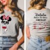 Mickey Beer Minnie Wine Front And Back Epcot Drinking Around The World Shirt Drinking Around The World Checklist Disney Couple Shirts Unique