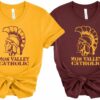 Mon Valley Catholic Spartans, Throw Back T shirt