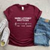 Music Literacy Matters I Like To Eat Puppies Shirt Gift For Music Lover