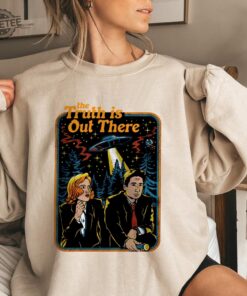 My Xfiles The Truth Is Out There Shirt Scully And Mulder Shirt The Truth Is Out There X Files Unique