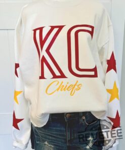 New Kansas City Chiefs Tshirt Hoodie Sweatshirt Tee Gift For Him Her Kc Chiefs Crewneck Pullover Unique