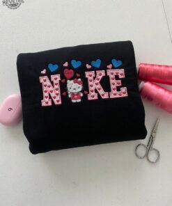 Nike Hello Kitty Embroidered Sweatshirt Nike Hello Kitty Sweatshirt Nike Hello Kitty Hoodie Hello Kitty Nike Sweatshirt Unique