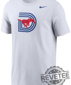Nike Smu Mustangs White Drifit Triple D Tshirt Hoodie Sweatshirt Tee Gift For Mens Womens Unique