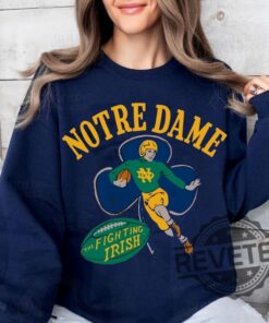 Notre Dame Fighting Irish Tshirt Hoodie Sweatshirt Apparel Sugar Bowl Tee Gift For Fan Retro Unique