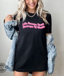 Now I Am Become Death The Destroyer Of Worlds Original Sanskrit Shirt Oppenheimer Quotes Vishnu Destroyer Of Worlds Hoodie I Am Become Death Destroyer Of Worlds Vishnu