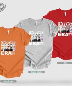 Nsync Debut Album Shirt Nsync Merch Nsync Tour 2024 Shirt Nsync Tearin Up My Heart Custom Nsync Merch In My Nsync Era Shirt