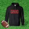 Ohio State Buckeyes Hoodie Crewneck Sweatshirt Long Sleeve Tee T Shirt Ohio Spirit Wear Ohio Pride Gifts For Fan Man Woman Shirts Unique
