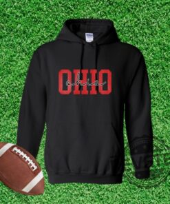 Ohio State Buckeyes Hoodie Crewneck Sweatshirt Long Sleeve Tee T Shirt Ohio Spirit Wear Ohio Pride Gifts For Fan Man Woman Shirts Unique