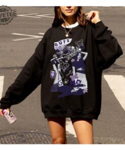 Olivia Rodrigo Guts Tour 2024 Shirt Vintage Olivia Rodrigo Shirt Long Sleeve Sweatshirt Hoodie