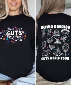 Olivia Rodrigo Guts World Tour Hoodie Rodrigo Tour Shirt Rodrigo World Tour Concert Shirt Olivia Fan Gift Guts Olivia 2024 World Tour