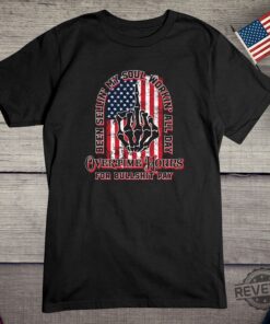 Overtime Finger Shirt Rich Men North Of Richmond Chords Shirt The Rich Men North Of Richmond Lyrics Oliver Anthony Song Rich Men From Richmond Overtime Hours For Bullshit Pay Shirt