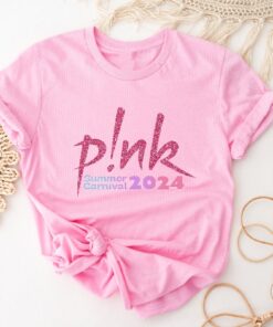 P Nk Pink Singer Summer Carnival 2024 Tour Shirt Pink Fan Lovers Shirt Music Tour 2024 Shirt Trustfall Album Shirt Unique