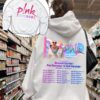 P Nk Summer Carnival 2023 Sweatshirt Trustfall Album Hoodie Pink Singer Tour Music Festival Sweatshirt Concert Apparel Tour Sweatshirt Unique