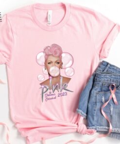 P Nk Summer Carnival 2023 Trustfall Album Tee Pink Singer Tour Music Festival Shirt Concert Apparel Tour Shirt Pink Music Clothing Unique