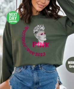 P Nk Sweatshirt And Hoodie Summer Carnival 2023 Trustfall Album Shirt Pink Singer Tour Music Festival Shirt Concert Apparel new