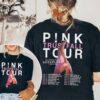 P Nk Trustfall Tour 2023 T Shirt P Nk Summer Carnival 2023 Trustfall Tour Shirt Pink Tour Shirt Unique