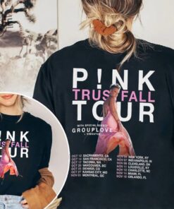 P Nk Trustfall Tour 2023 T Shirt P Nk Summer Carnival 2023 Trustfall Tour Shirt Pink Tour Shirt Unique