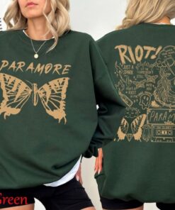 Paramore Doodle Art Sweatshirt Paramore Album Lyrics Merch Hoodie Hayley Shirt Williams Fan Tee Music Tour 2023 Unique