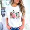 Peppermint Mocha Propofol Christmas T Shirt Icu Nurse Shirt Sedation Squad Crna Rn Christmas Picu Nurse Er Shirt new