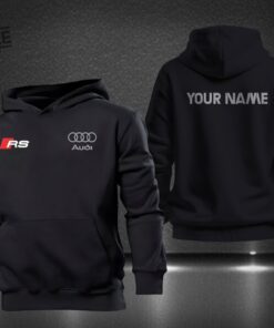 Personalized Rs Audi Printed Hoodie Polo Shirt T Shirt Zip Hoodie Bomber Jacket Gift For Lovers Audi Gift For Him Gift Birthday Unique