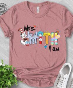 Personalized Teacher Name Shirt Dr Teacher Shirt Thing 1 Thing 2 Shirt Funny School Shirt Back To School Unique