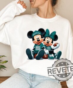 Philadelphia Eagles Bird Gang Mickey Minnie Tshirt Hoodie Sweatshirt Funny Tee Gift For Fan Philly Football Disney Crewneck New