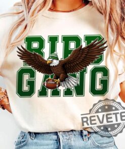 Philadelphia Eagles Bird Gang Tshirt Distressed Philly Football Apparel Game Day Shirts Hoodies Sweater Philadelphia Fan Gear Unique
