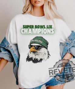 Philadelphia Eagles Super Bowl Lix Champions Unisex Tshirt Hoodie Sweatshirt Tee Gift For Him Her Apparel Game Day Merch Unique