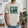 Philadelphia Super Bowl Lix Champions Tshirt Hoodie Sweatshirt Tee Gift For Mens Womens Crewneck Pullover New