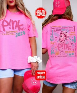 Pink Tour Tshirt Pink Summer Carnival Setlist Pink Summer Carnival Tour Setlist P Nk Tour 2024