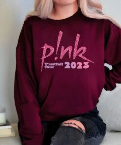 Pink Trustfall Tour 2023 Trustfall Album Tee Pink Singer Tour Music Festival Shirt Concert Apparel Pink Concert Setlist 2023 P Nk Tour 2023 Pink Trustfall Album New