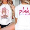 Pnk Pink Singer Summer Carnival 2024 Tour Shirt Pink Fan Lovers Shirt Music Tour 2024 Shirt Trustfall Album Shirt P Nk Tour 2024 Unique